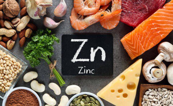 Zinc is found in cells throughout the body.